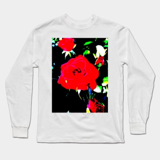 Roses Outside the Store 4 Long Sleeve T-Shirt